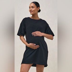 Bae The Label black nursing tee dress